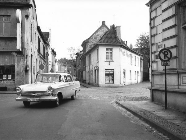 Haagstraße Ecke Kastell 1955