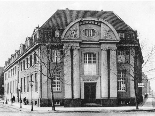 Alte Kreissparkasse um 1925