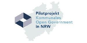 Logo Pilotprojekt Kommunales Open Government in NRW