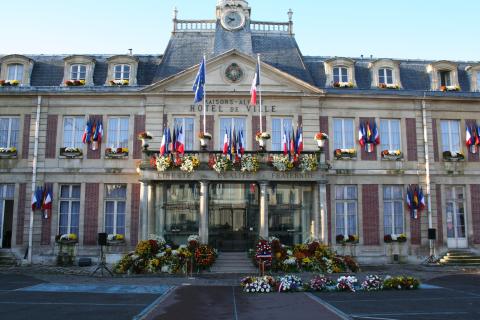 Das Rathaus von Maisons-Alfort