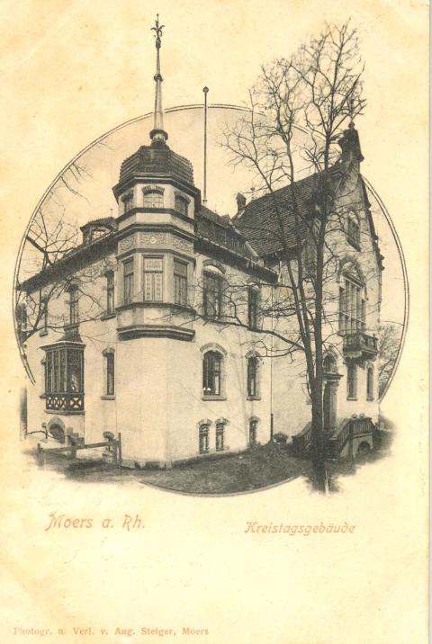 Altes Landratsamt (Postkarte) (vor 1907)