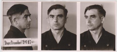 Foto von Richard Buchmann aus Gestapo-Akte (1941)