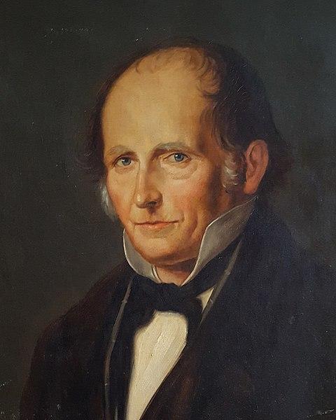 Ölgemälde Porträt von Adolph Diesterweg (ca. 1860), Quelle Wikipedia (gemeinfrei)