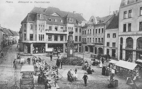 Postkarte vom Altmarkt (1910)