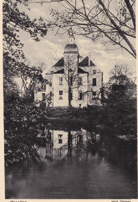 Postkarte von Schloss Lauersfort (o.J.)