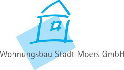 Das Logo der Wohnungsbau Moers GmbH.