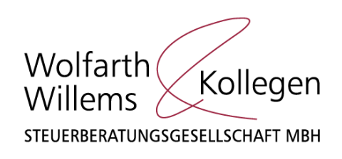 Logo Wolfarth Willems und Kollegen Steuerberatungsgesellschaft MBH