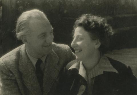 Hanns und Lya Kralik um 1951.